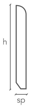 Battiscopa BC: Becco Civetta impiallacciato colori essenze legno