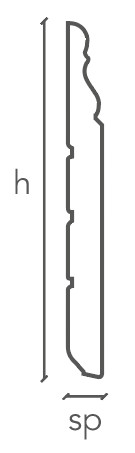 Battiscopa GRAN DUCALE MASSELLO DI AYOUS